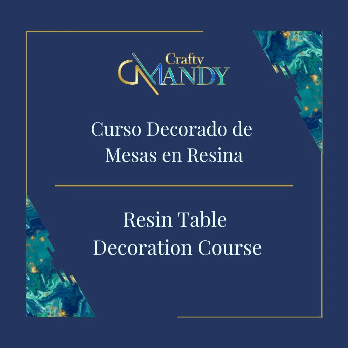 Curso Decorado de Mesas en Resina