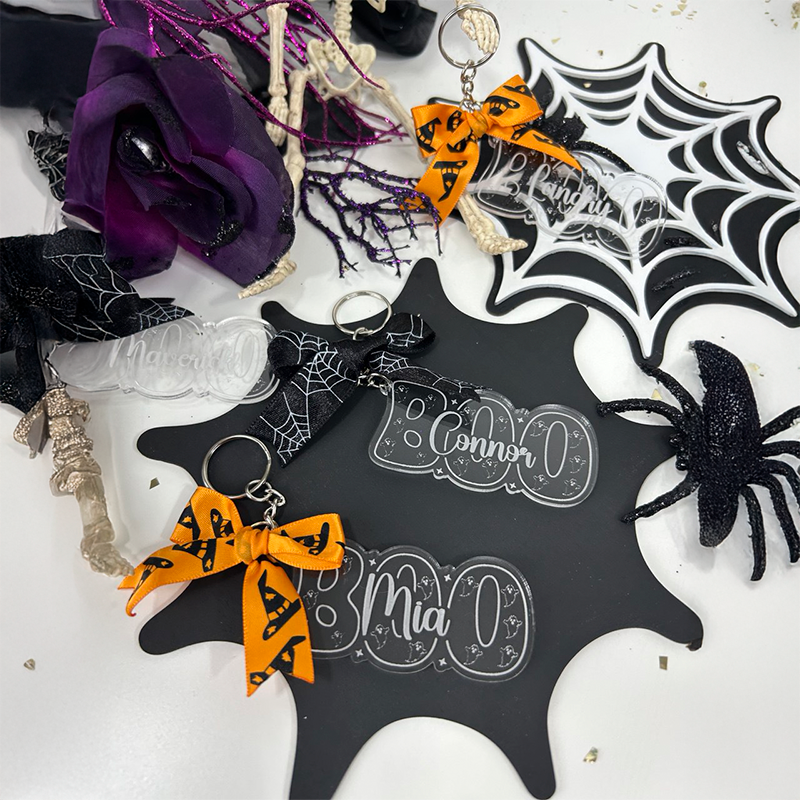 Llavero Personalizado BOO - Halloween
