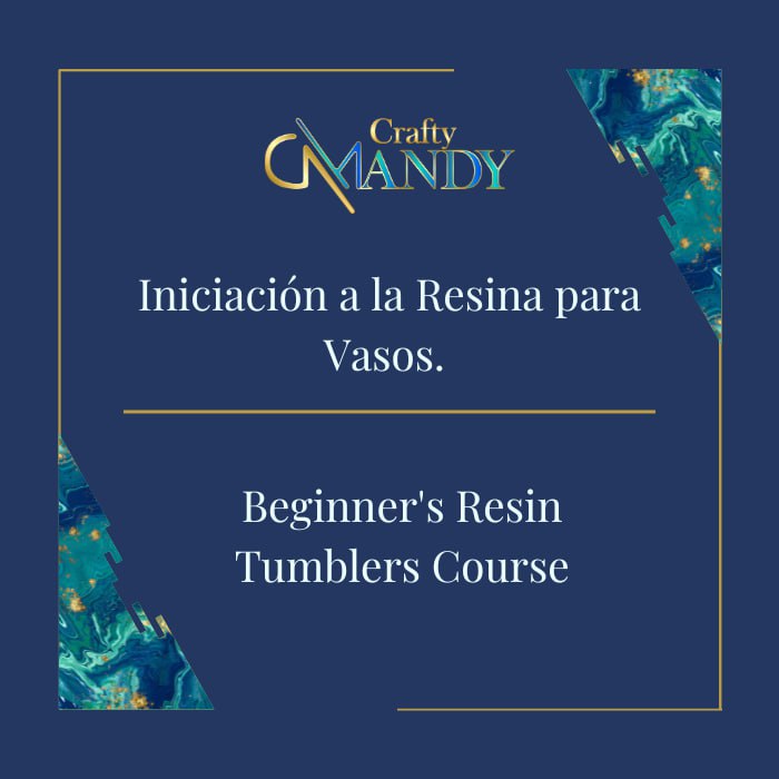 Iniciación a la Resina para Vasos