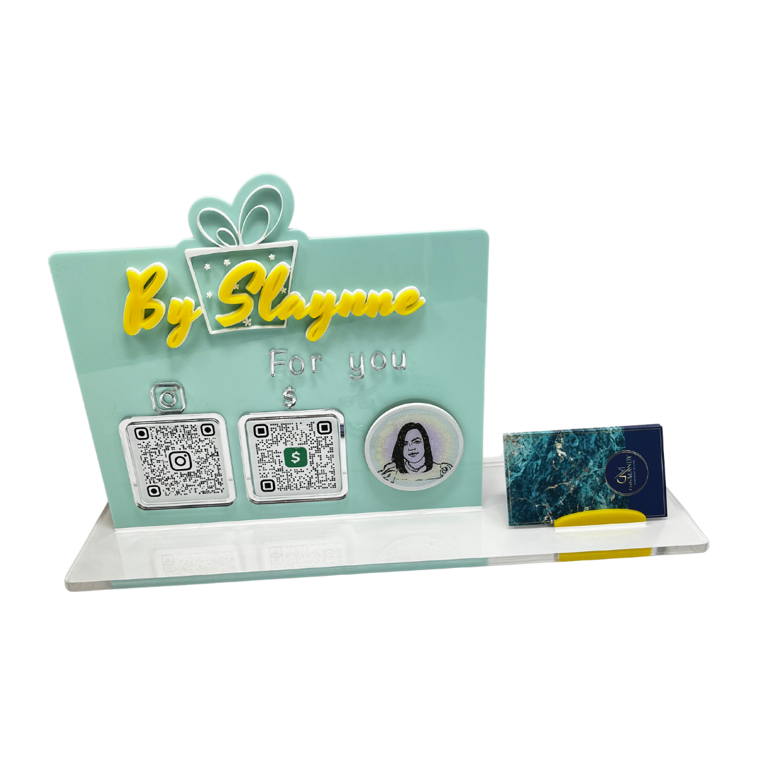 QR Acrylic Sign Especial Edition