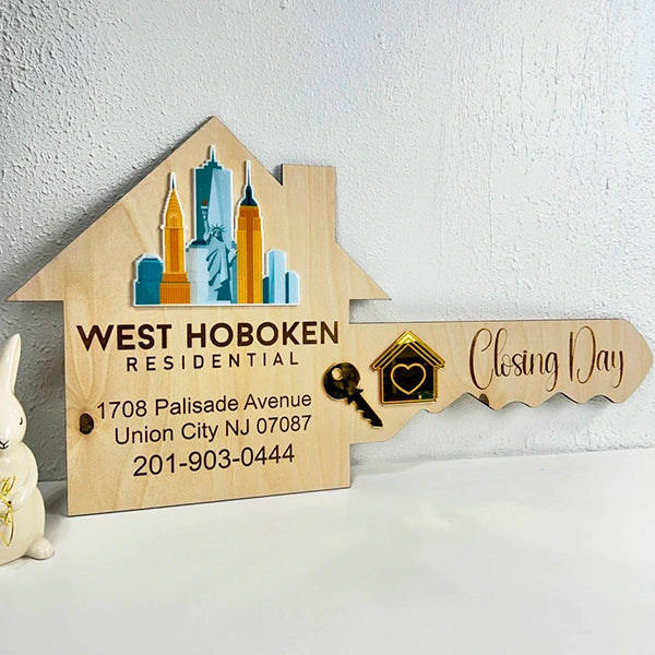 Llave Gigante Personalizada para Realtors – “Closing Day”