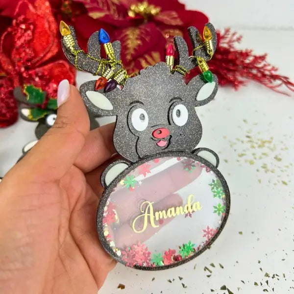 Reno Navideño Personalizado Navideño