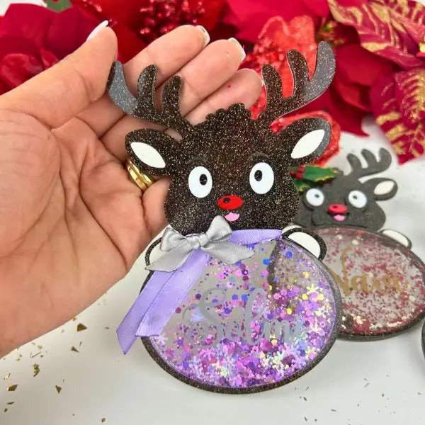 Reno Navideño Personalizado Navideño