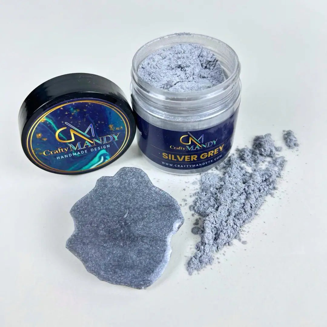 Silver Grey - Mica Powder Pigment