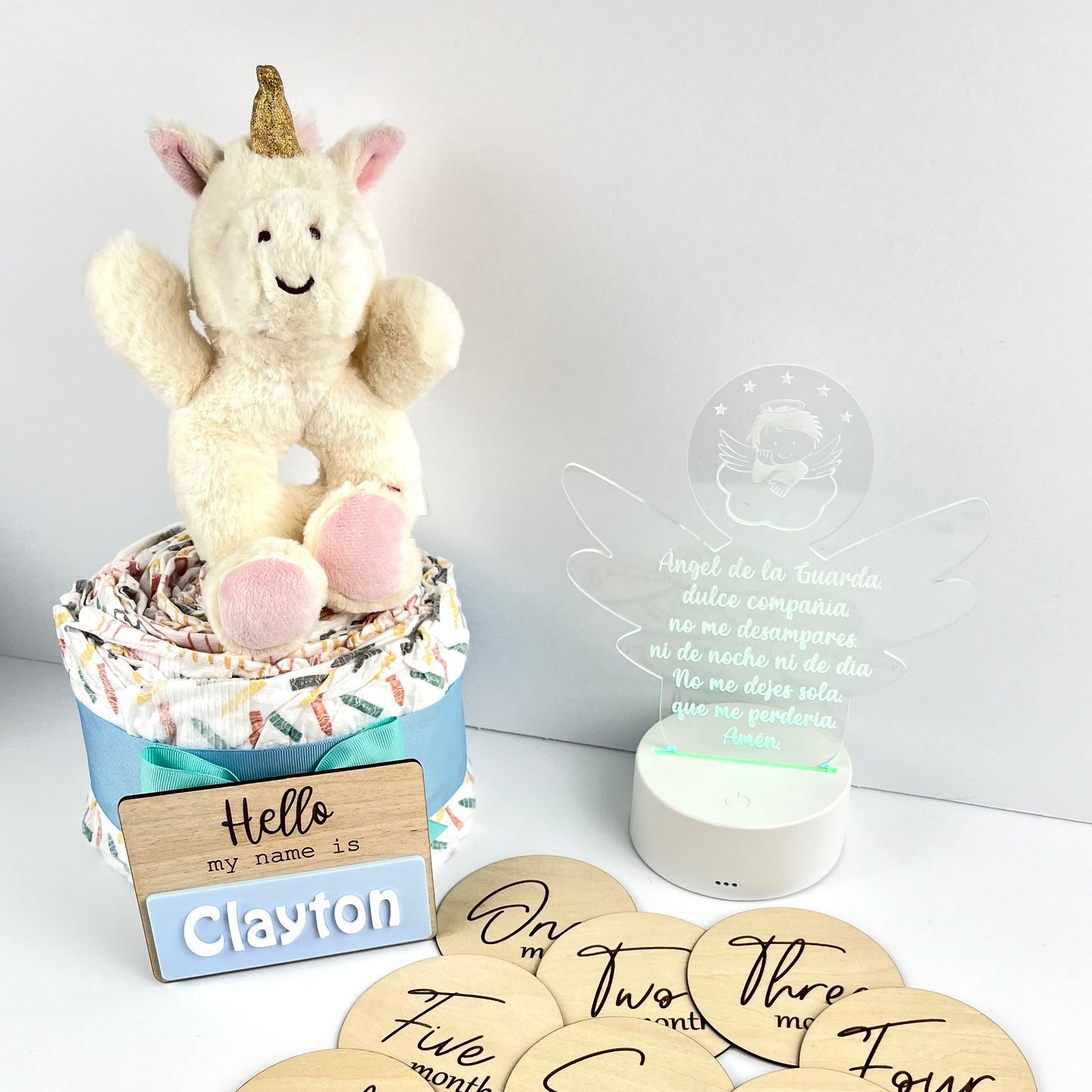 Baby's Monthly Milestone Set