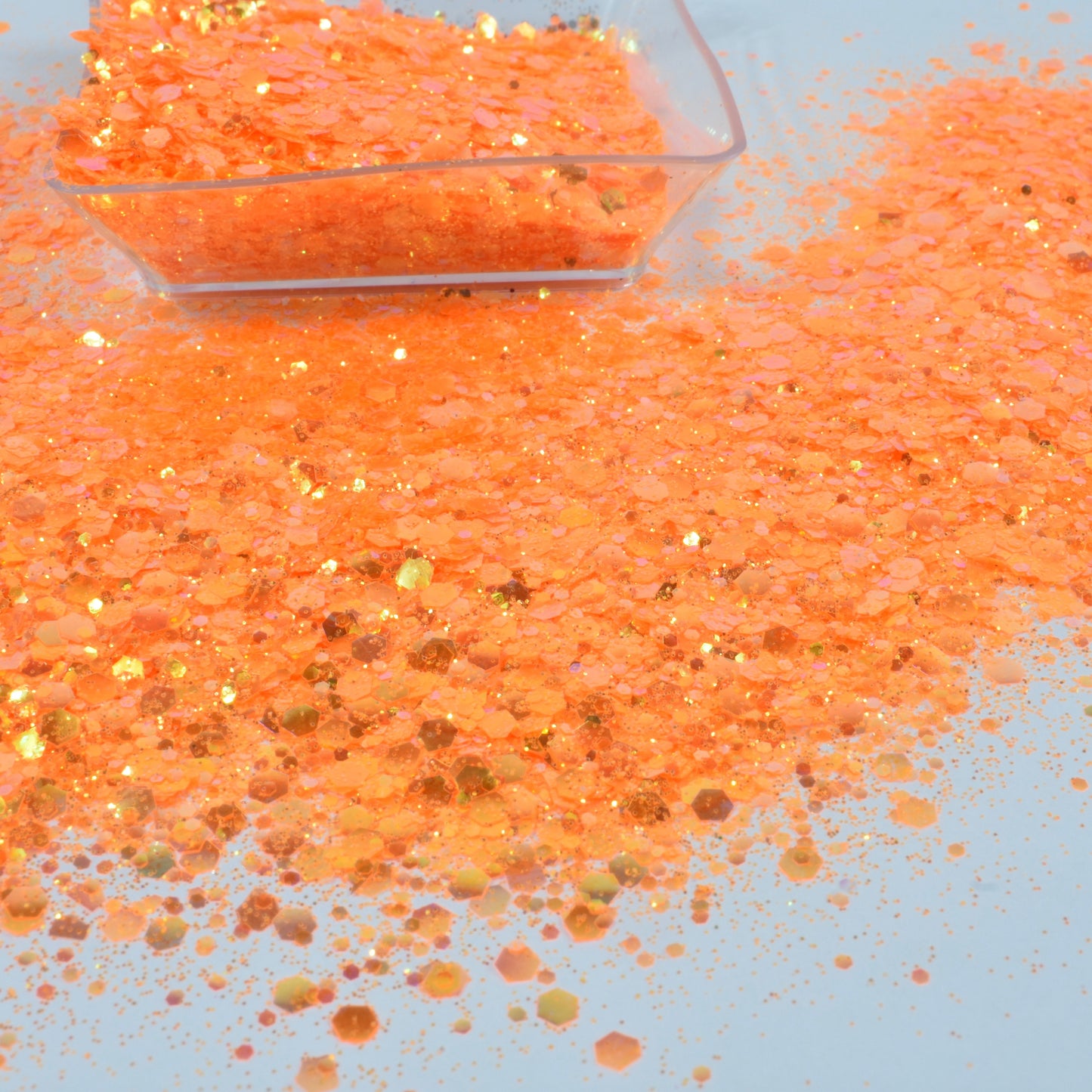 Glitter Chunky Mandarina
