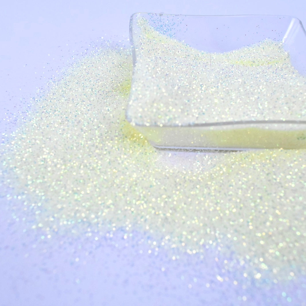 UV Glitter Pastel Yellow-Green