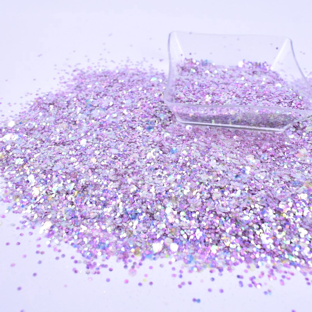 Chunky Pastel Purple