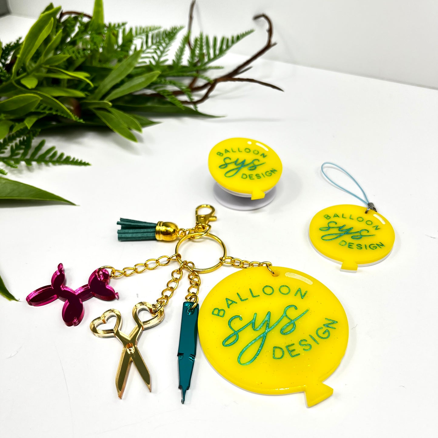 Smart Keychain, Pop Socket and Cell Phone accessory