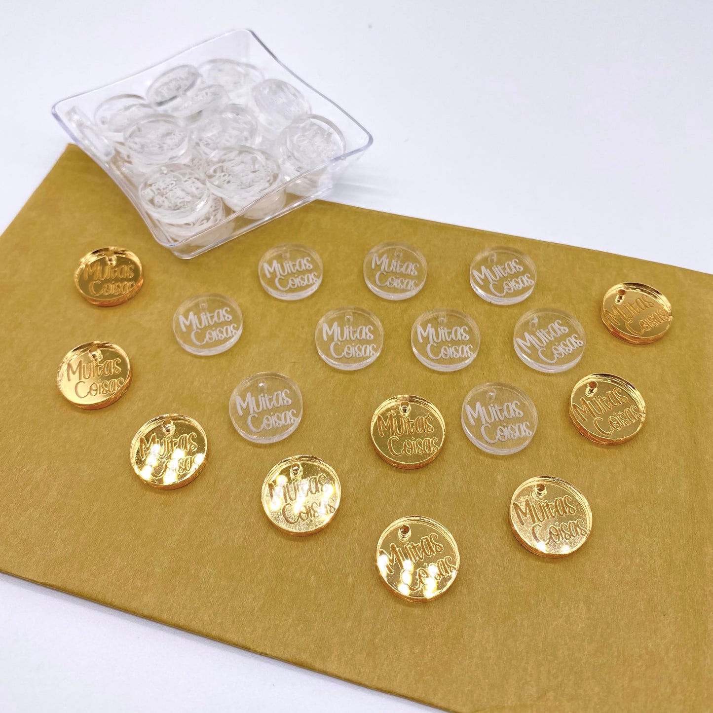 1/2" Acrylic Labels
