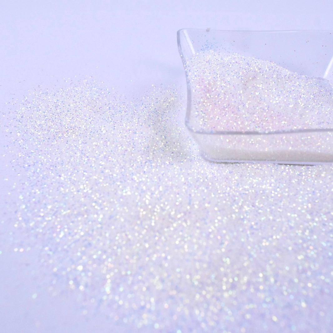 UV Glitter White-Yellow