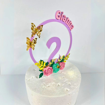 Cake Topper y Cupcake Topper