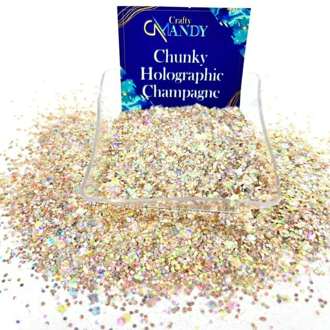 Chunky Holographic Champagne