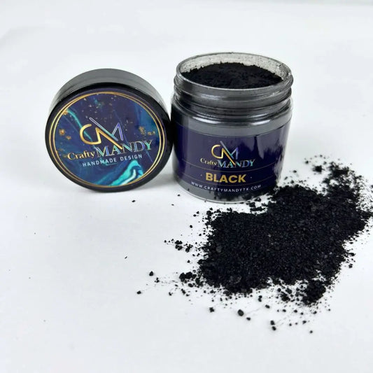 Black - Mica Powder Pigment