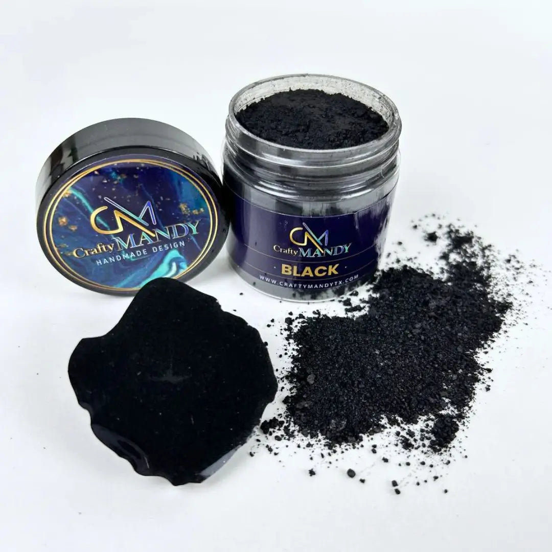 Black - Mica Powder Pigment