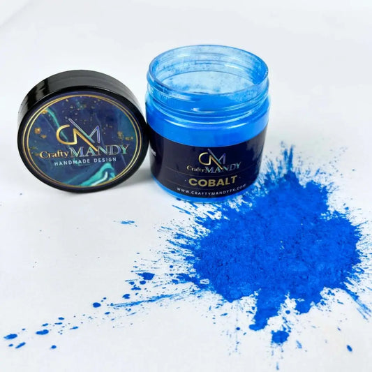 Cobalt - Mica Powder Pigment