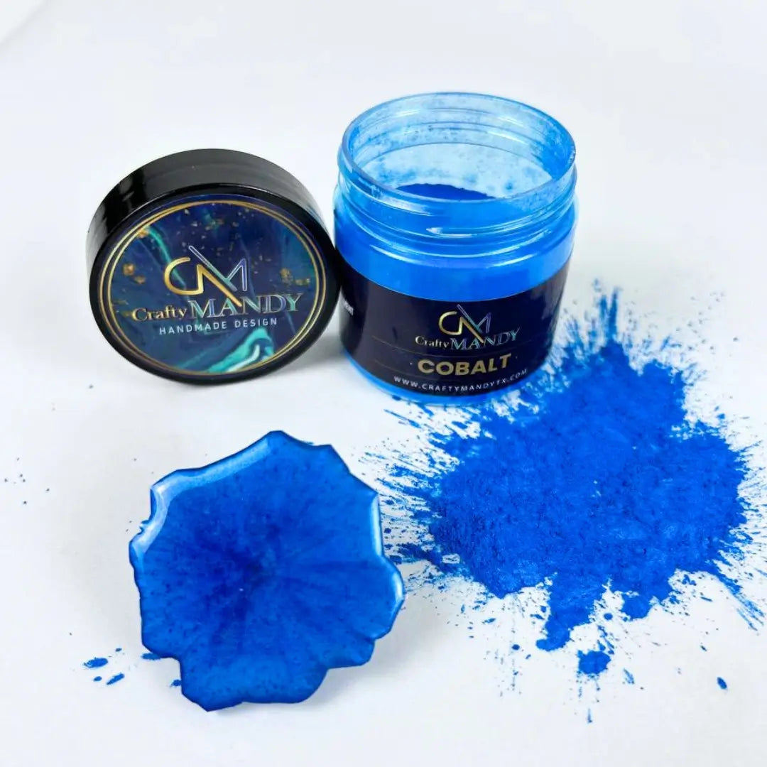 Cobalt - Mica Powder Pigment