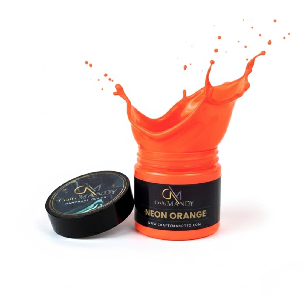 Neon Orange - Paste Pigment