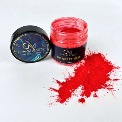 Scarlet Red - Mica Powder Pigment