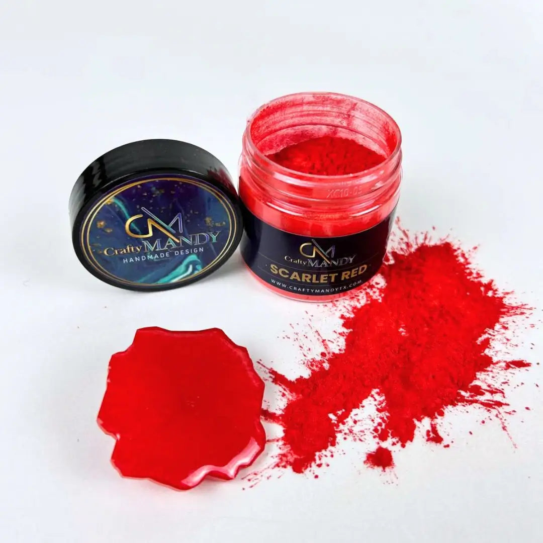 Scarlet Red - Mica Powder Pigment