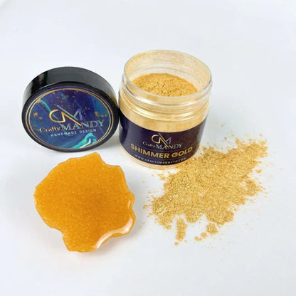 Shimmer Gold - Mica Powder Pigment