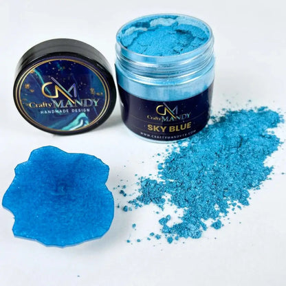 Sky Blue - Mica Powder Pigment