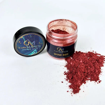 Wine Red - Mica Powder Pigment