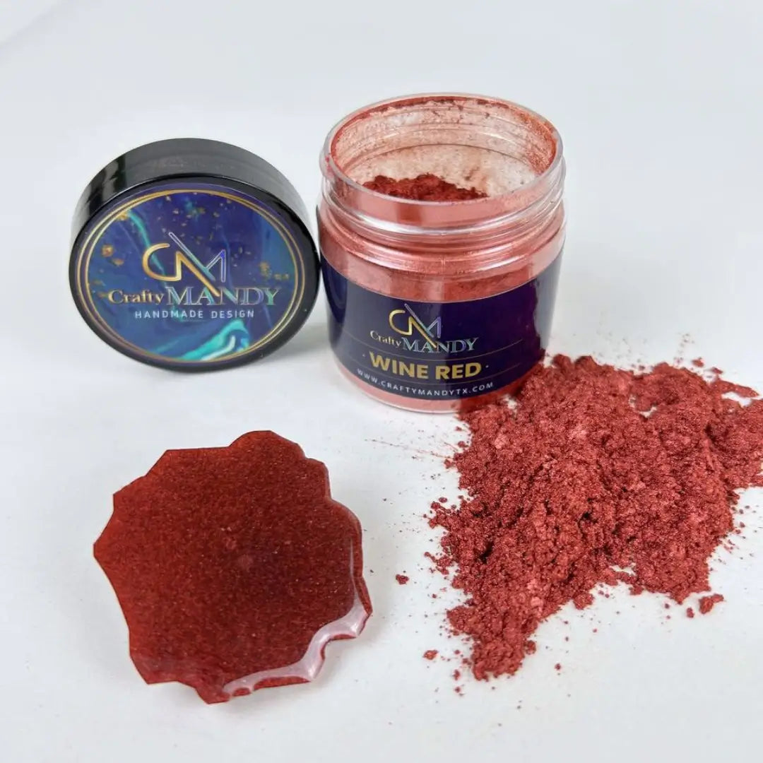 Wine Red - Mica Powder Pigment