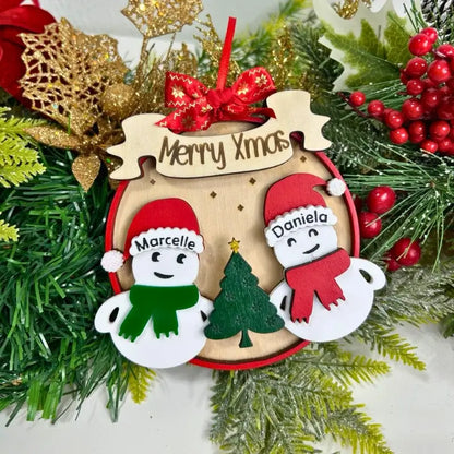 Ornaments Personalizado Merry Xmas