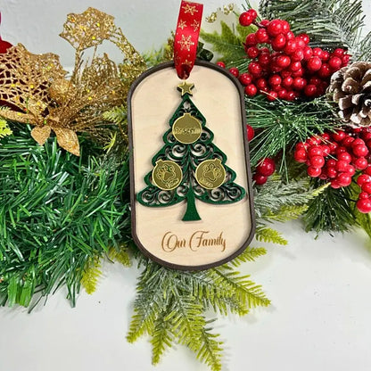 Ornaments Personalizado Arbol de Navidad