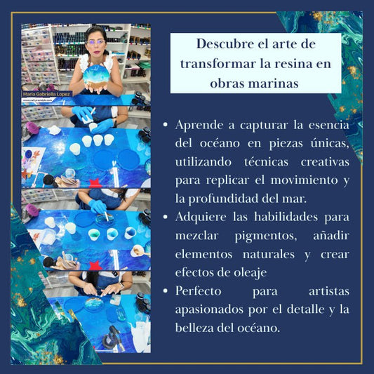 Curso: Posavasos con Efecto Mar