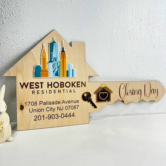 Llave Gigante Personalizada para Realtors – “Closing Day”
