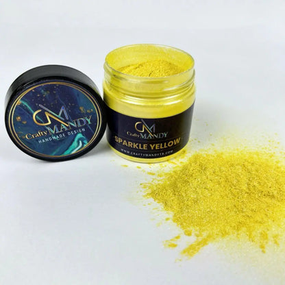 Sparkle Yellow - Mica Powder Pigment