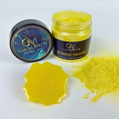 Sparkle Yellow - Mica Powder Pigment