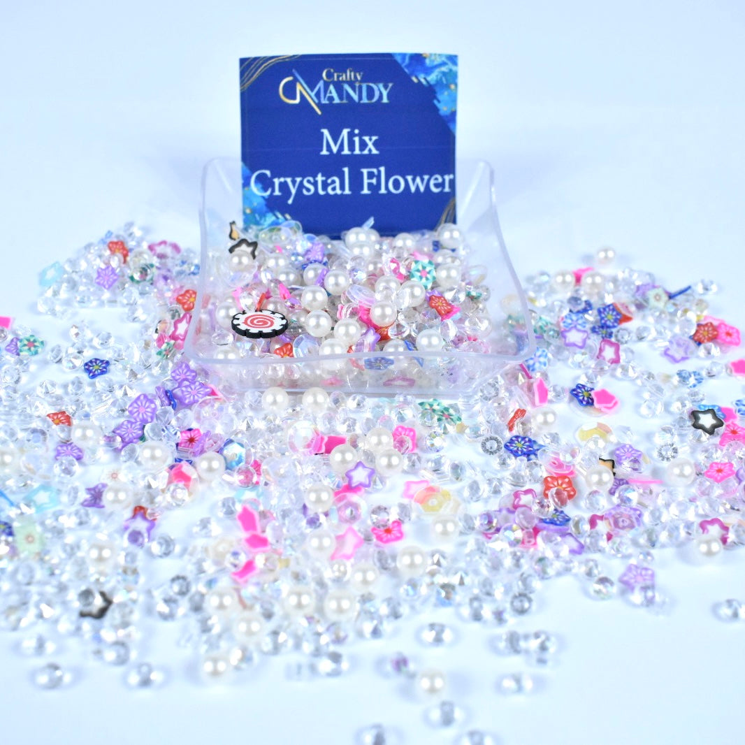 Mix Crystal Flowers