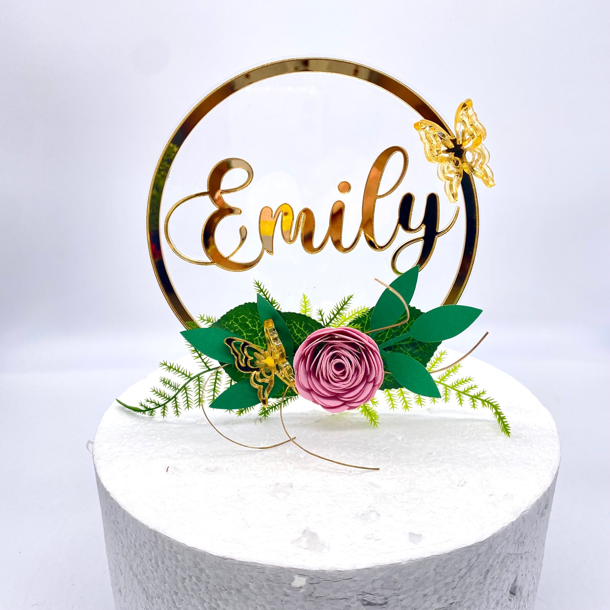 Acrylic Cake Topper